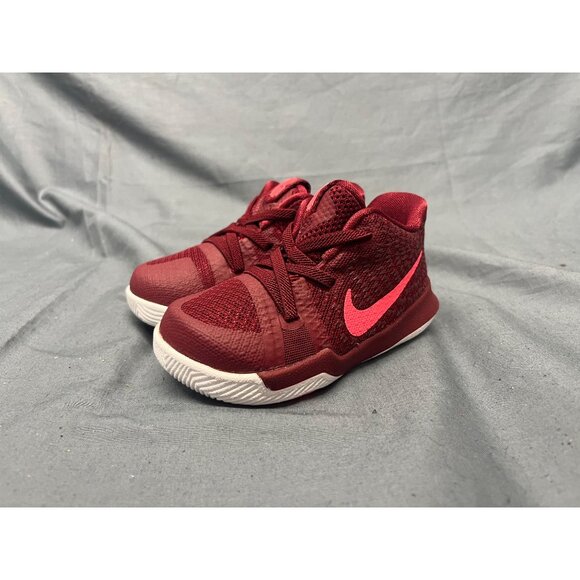 Nike Toddlers Kyrie 3 (TD) Sneakers Red White Size 5c NEW WITH BOX! - Picture 4 of 10